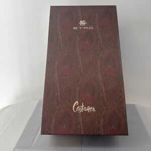 Castaner x Etro empty shoe box